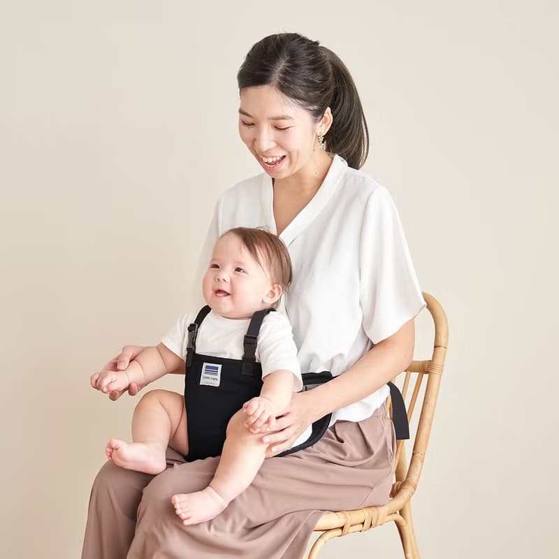 日製攜帶型座椅安全帶PLUS(黑/深藍)