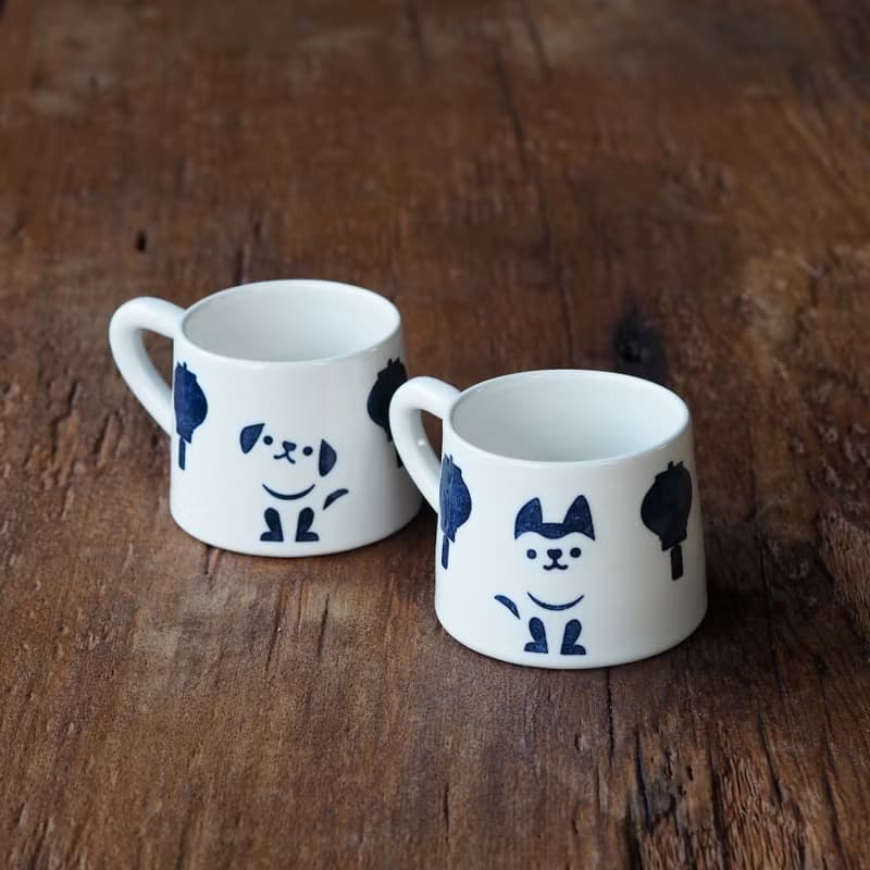 【旺財來福】迷你山形杯 260ml / 小容量咖啡杯