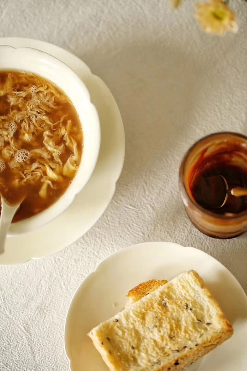 葵口飯碗 米白釉餐具 中式宋風 景德鎮白瓷