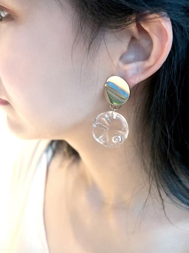 PATTI earrings- 燈工 手工燒製玻璃 耳環
