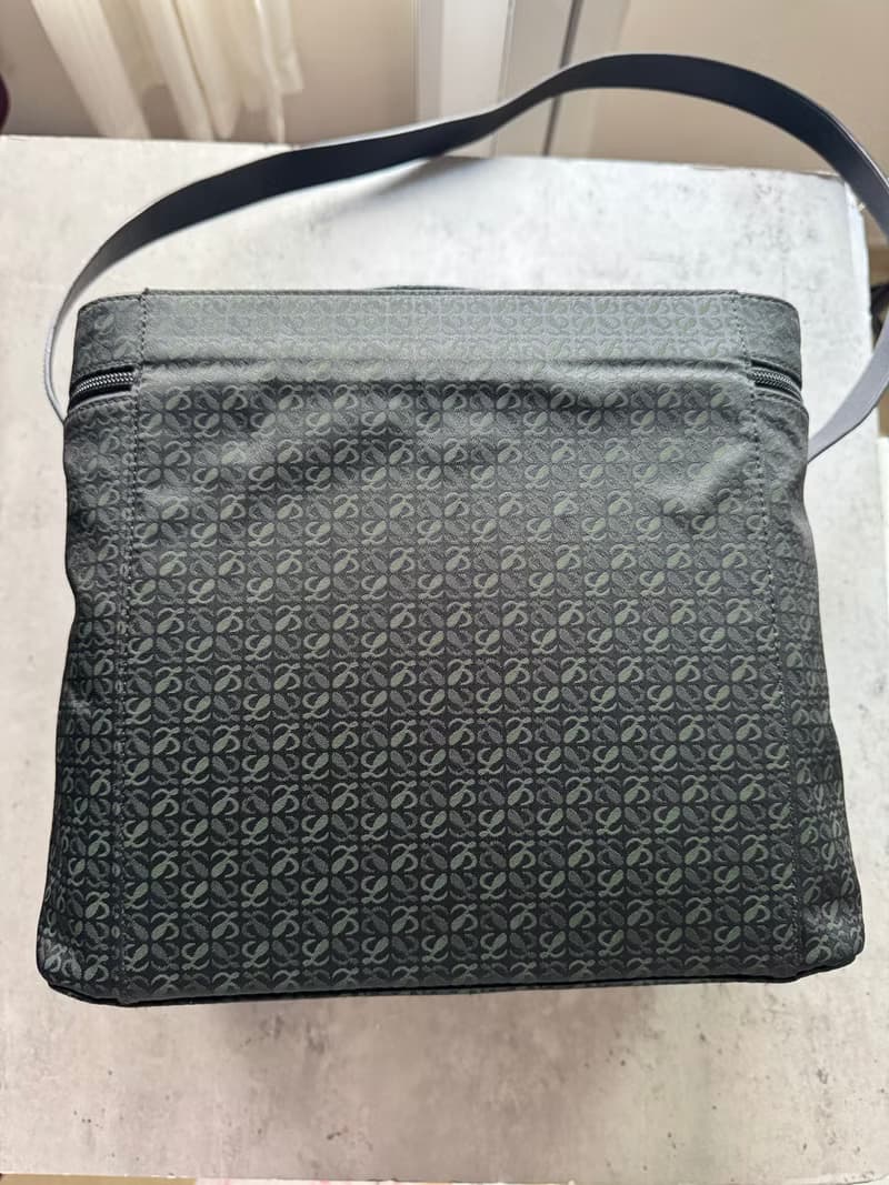 中古名牌 Loewe 羅意威 老花圖案 化妝盒手袋 化妝師工作包 手提