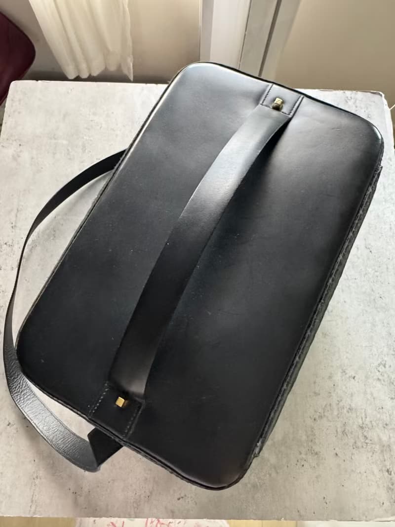 中古名牌 Loewe 羅意威 老花圖案 化妝盒手袋 化妝師工作包 手提