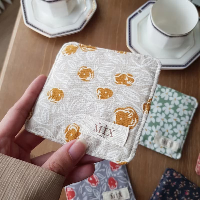 軟Q磨毛小杯墊 | 手作杯墊 拍照道具