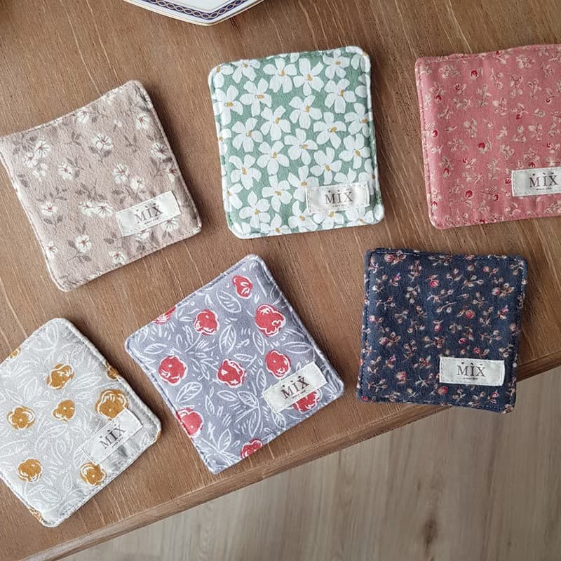 軟Q磨毛小杯墊 | 手作杯墊 拍照道具