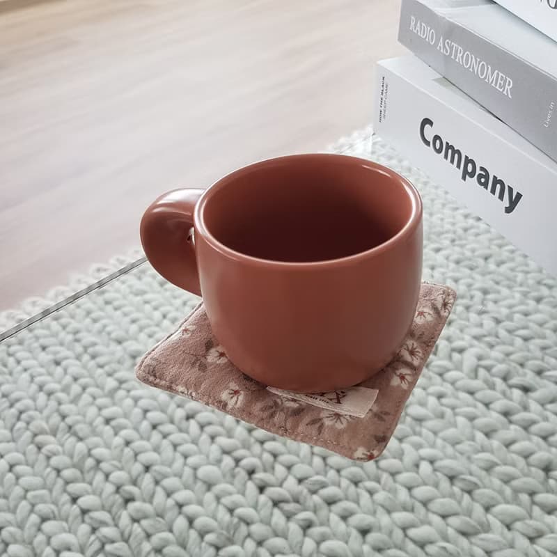 軟Q磨毛小杯墊 | 手作杯墊 拍照道具