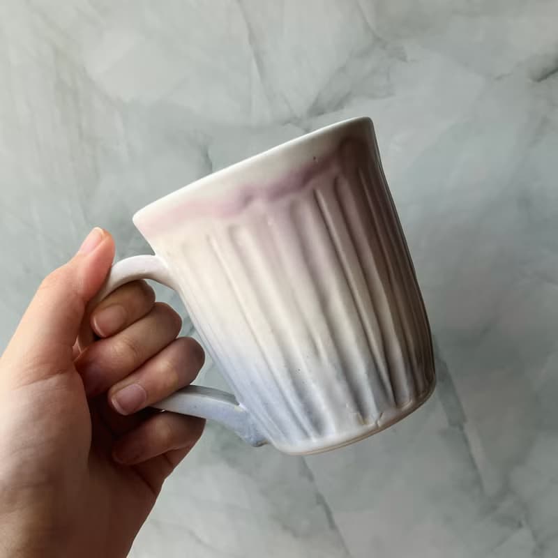 童心未泯。手工陶瓷馬克杯 大容量 茶杯 咖啡杯 母親節禮物