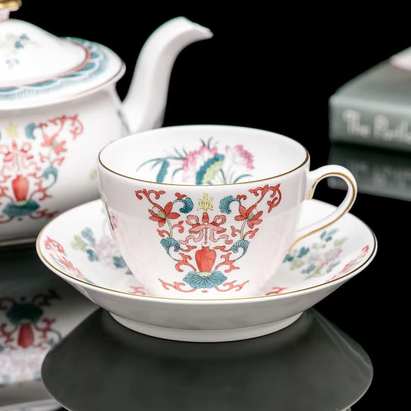 英國製wedgwood 250週年紀念骨瓷咖啡具套裝 個人下午茶具組