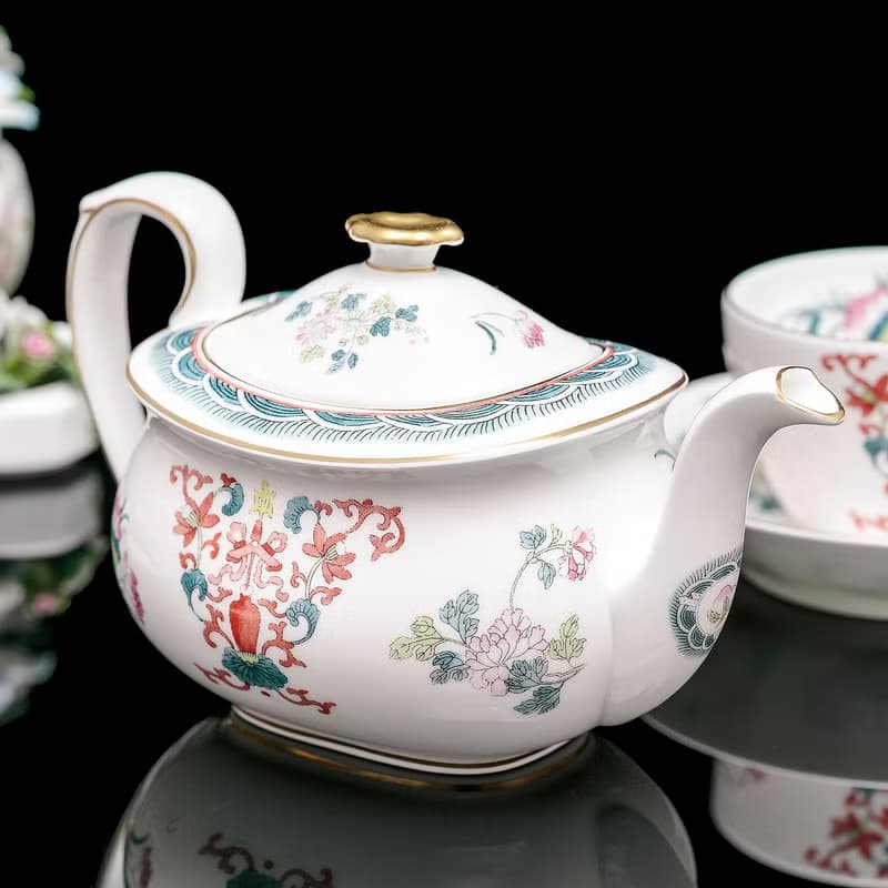 英國製wedgwood 250週年紀念骨瓷咖啡具套裝 個人下午茶具組