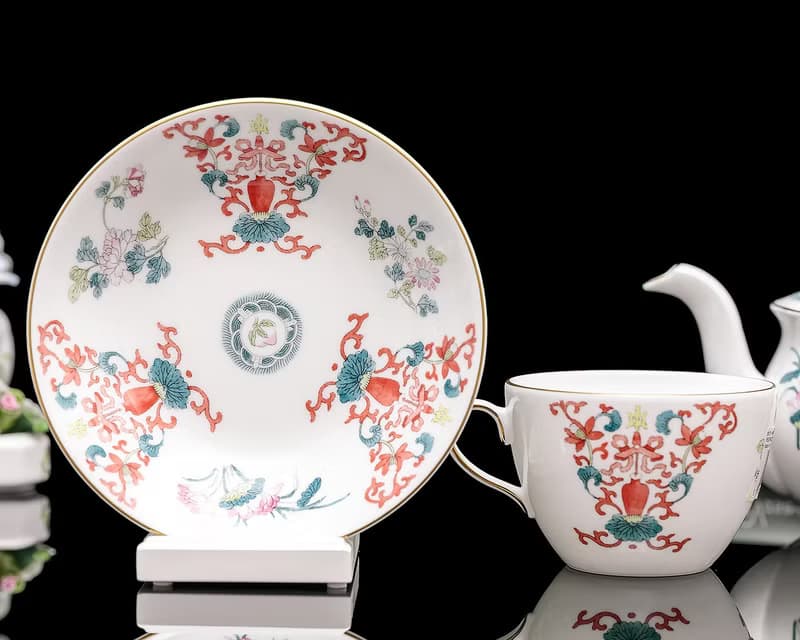 英國製wedgwood 250週年紀念骨瓷咖啡具套裝 個人下午茶具組