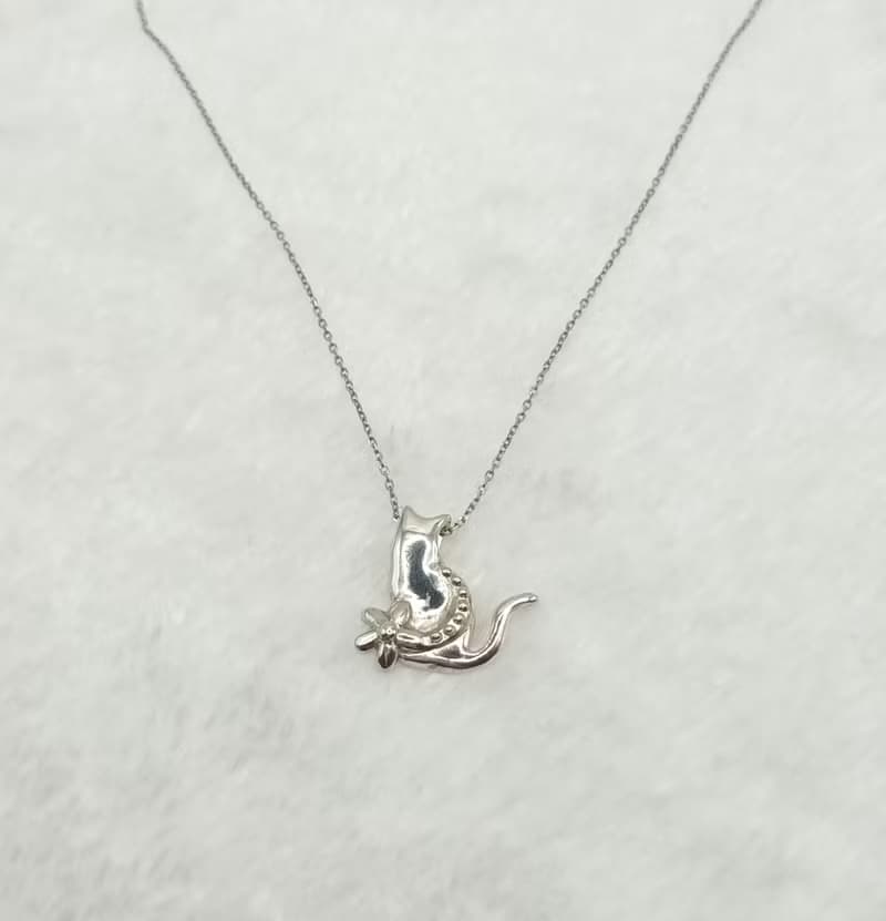 貓思項鍊 / 925純銀項鍊 / 純手工製作