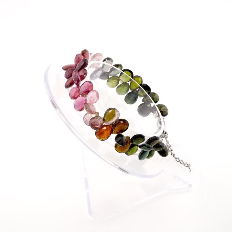 寶麗金珠寶-天然彩色碧璽手鍊