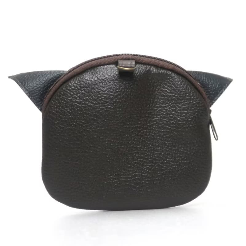 【雙11折扣】Black cat coin purse ,small wallet bag with zip.various card pockets.
