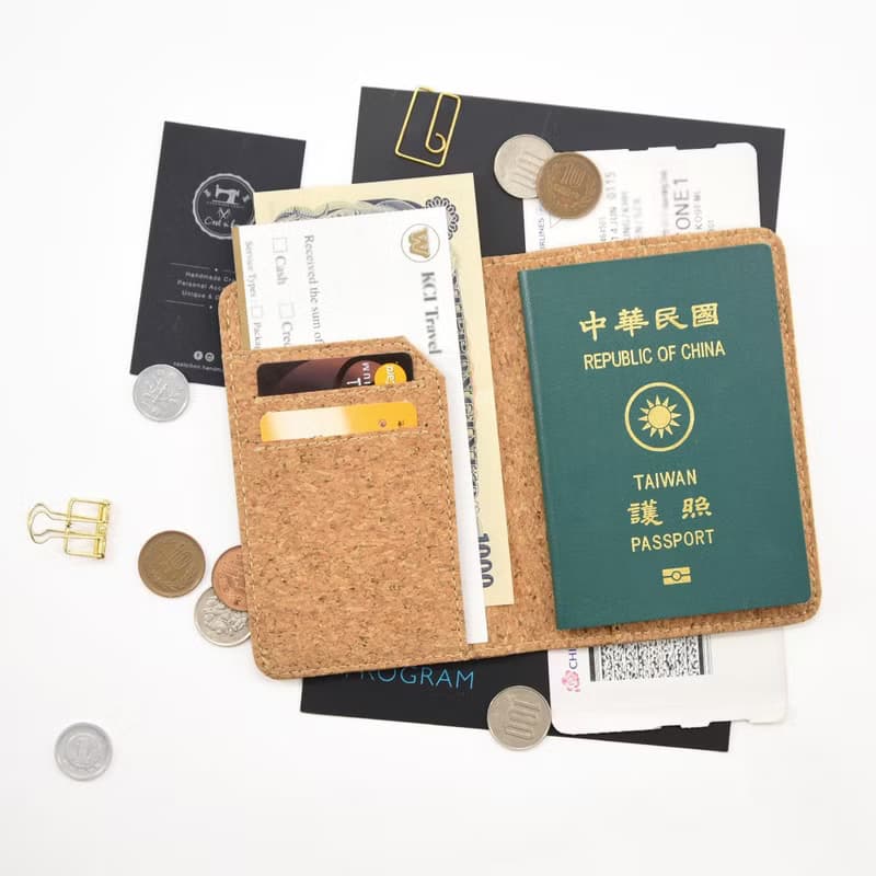 【手感軟木】木質調 護照夾/護照套 旅行 環保永續