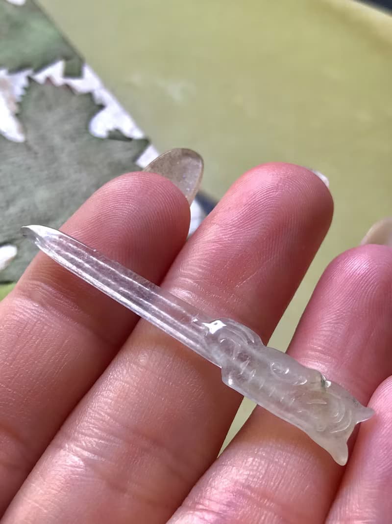 玻璃種翡翠寶刀 | 裸石 | 天然緬甸玉A貨翡翠 | 送禮