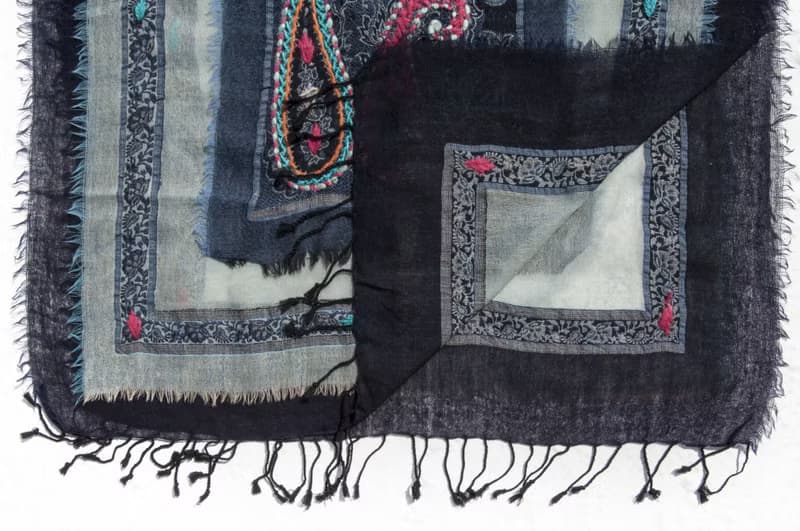 羊絨毛毯 水煮羊毛披肩/針織圍巾/刺繡圍巾/羊絨披巾/喀什米爾Cashmere 聖誕節禮物 交換禮物 母親節 父親節-花