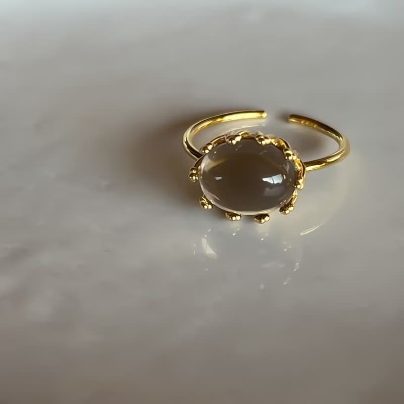 Smoky Quartz Ring【gift box】