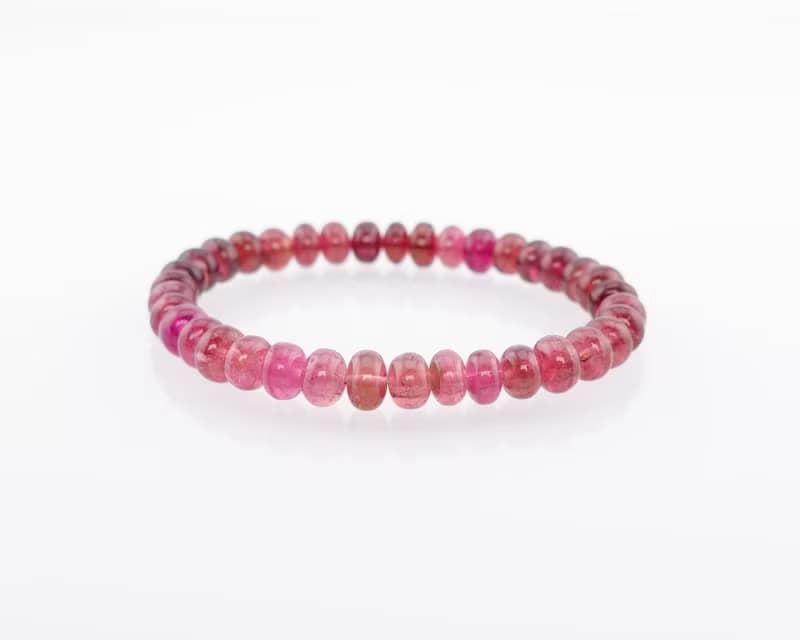 寶麗金珠寶-天然紅碧璽手鍊