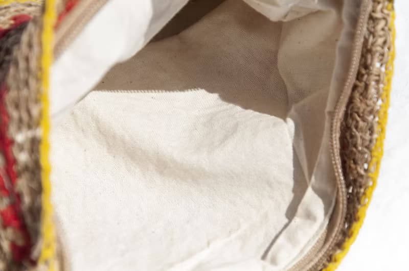 天然棉麻鉤織輕便包/斜背包/側背包/肩背包/購物袋/提袋-牙買加風