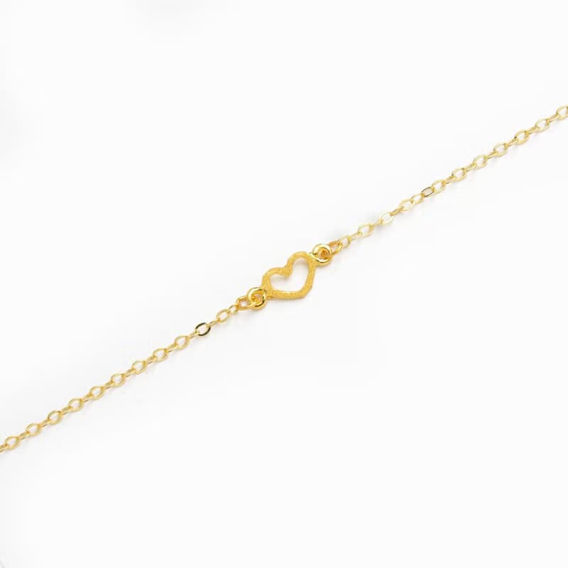 藏寶箱金飾 9999黃金純金 無線大 古錢 蝴蝶結 愛心 手鍊 手環