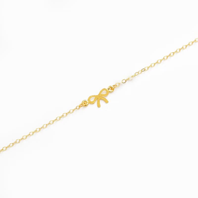 藏寶箱金飾 9999黃金純金 無線大 古錢 蝴蝶結 愛心 手鍊 手環