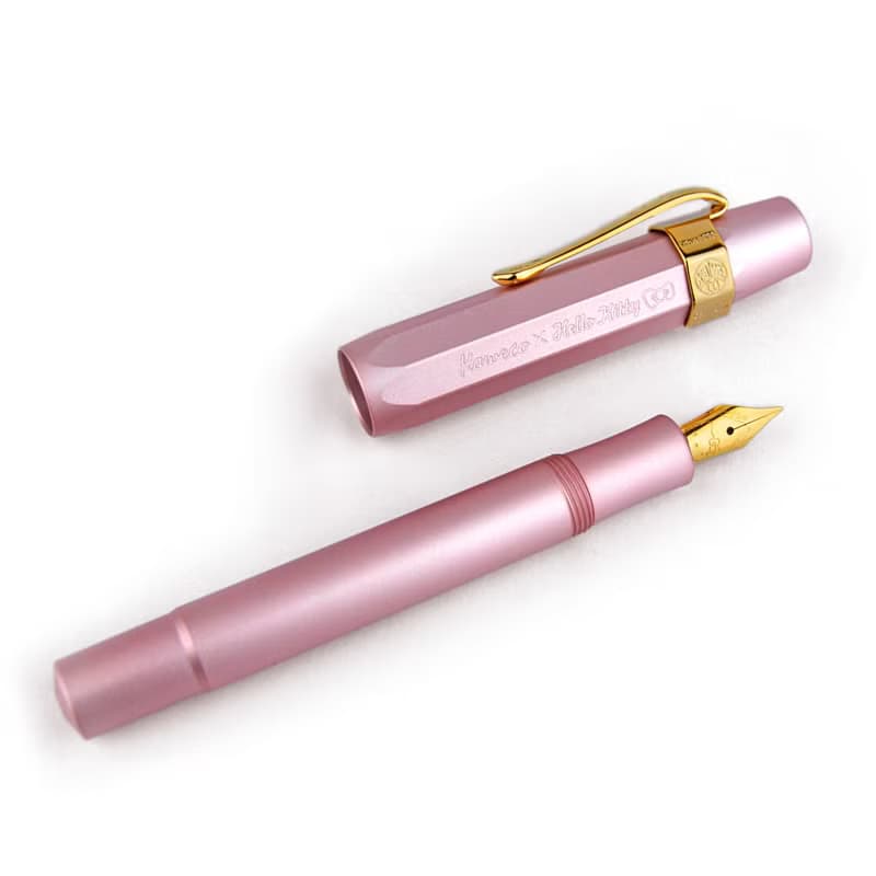 德國 KAWECO x Hello Kitty AL Sport 鋼筆50週年限定版粉色 金尖