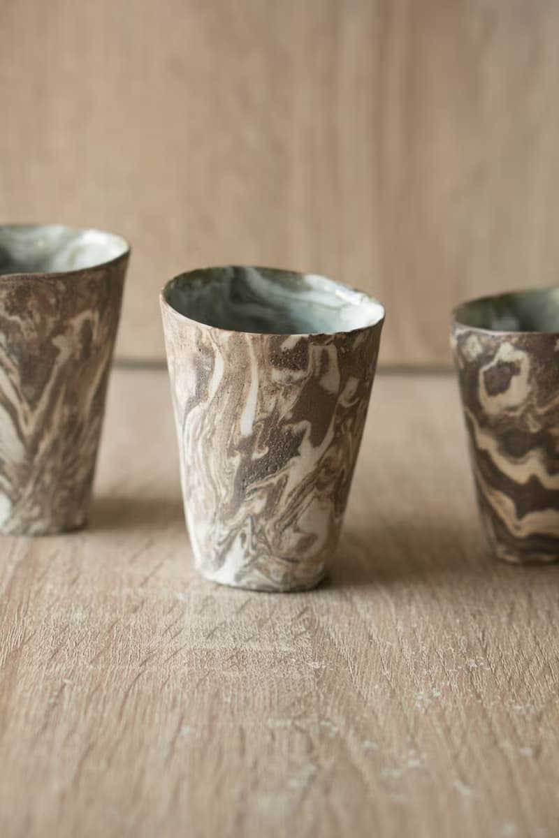 岩石紋杯組