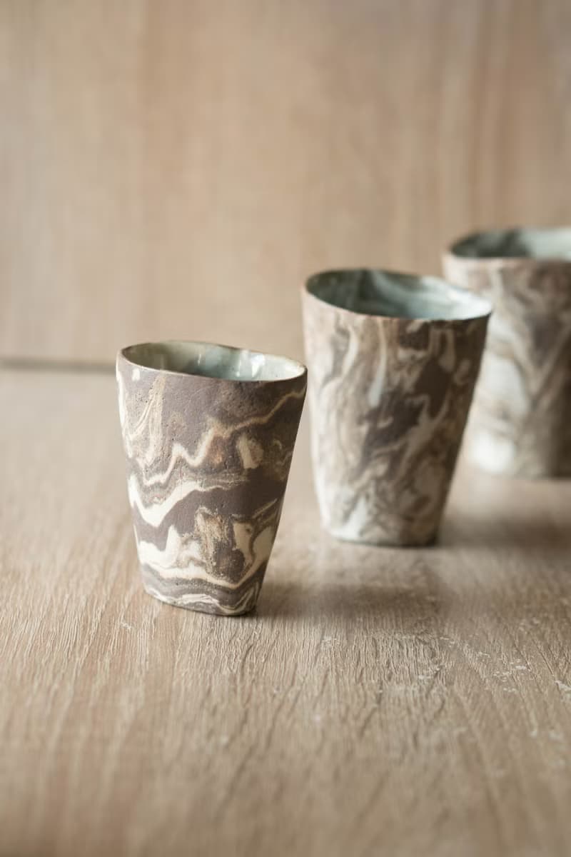 岩石紋杯組