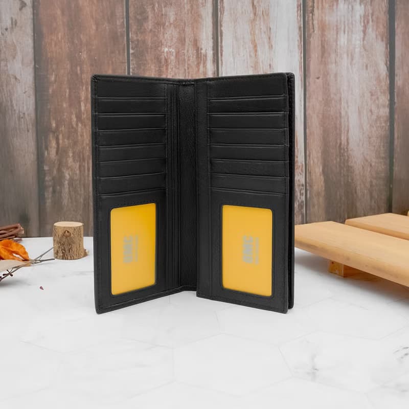 12卡2照-加圍牛皮長夾29810