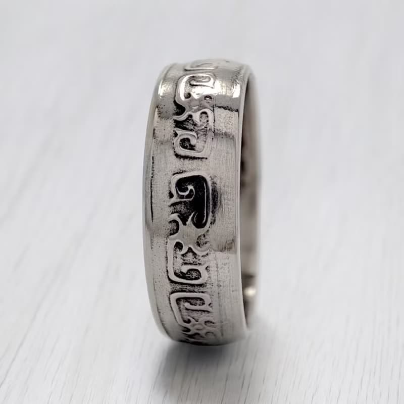 Taiwan Coin Ring 5 yuan 1981–2003 coin rings for men coin rings for women