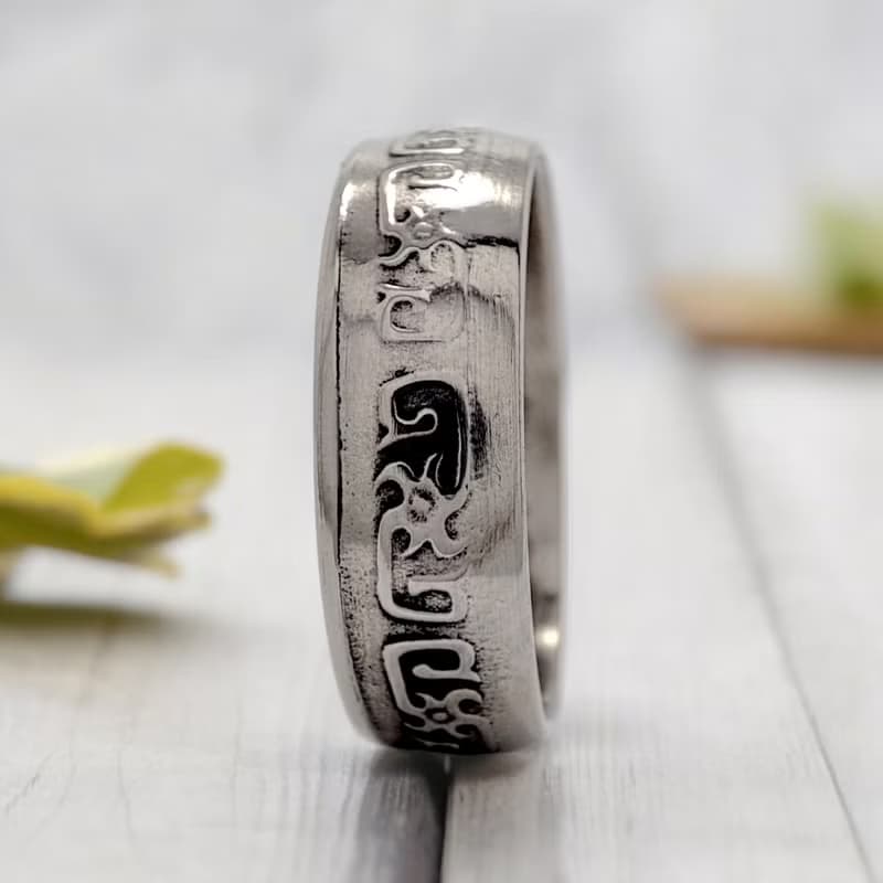 Taiwan Coin Ring 5 yuan 1981–2003 coin rings for men coin rings for women