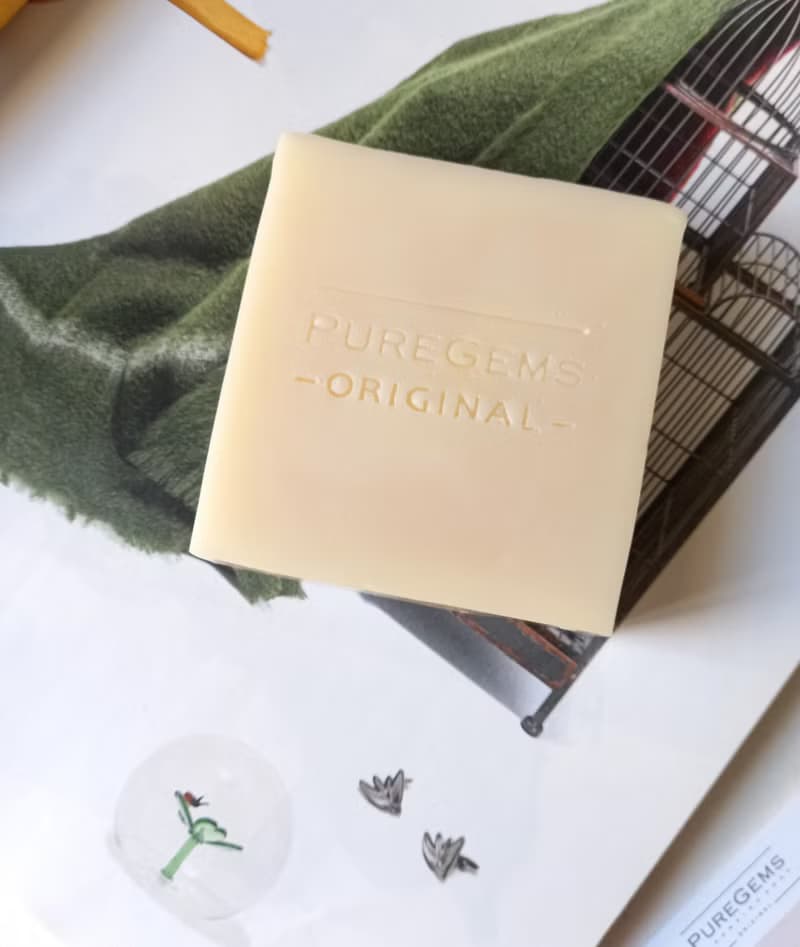 PUREGEMS 甜杏仁油。冷杉 雪松 薰衣草。手工皂