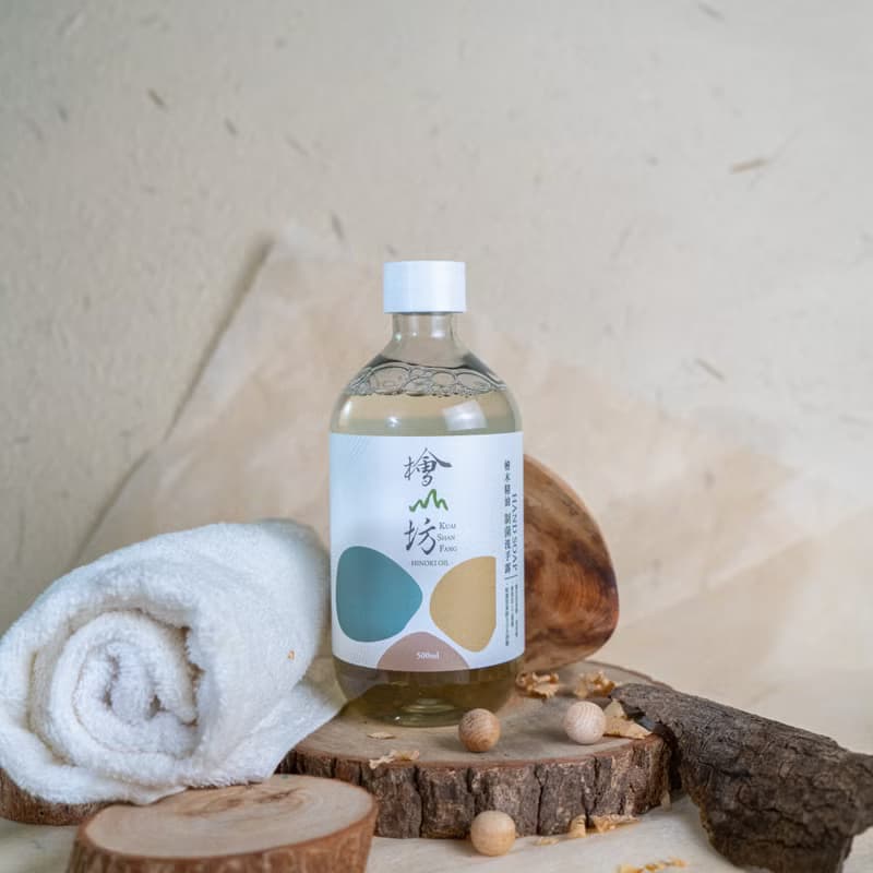 【PCR環保瓶器】檜木精油制菌洗手露 500ml 補充瓶