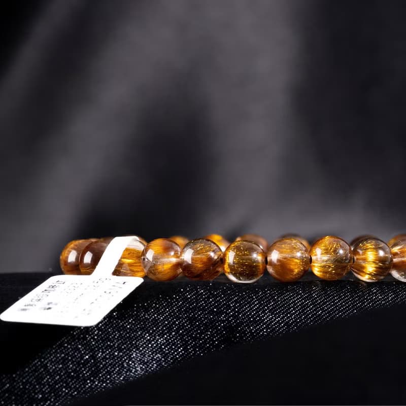 順髮貓眼咖啡鈦 | 天然能量手串