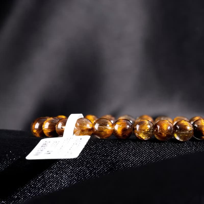 順髮貓眼咖啡鈦 | 天然能量手串