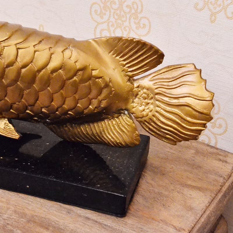【DREAM LIGHTS傢俱家飾館】銅金龍魚 0D00341|鄉村風