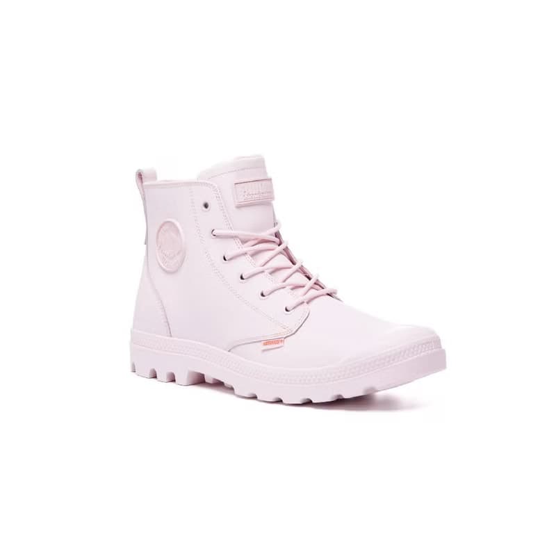 PALLADIUM COATED ZIP 金級皮革橘標拉鍊防水靴74069