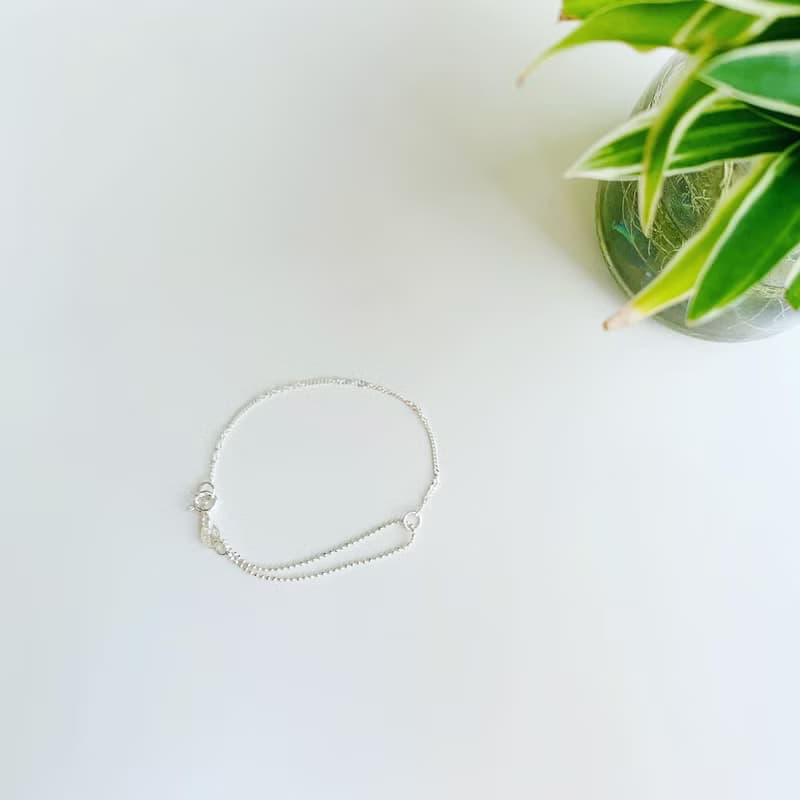 925純銀 / 造型設計 • 雙鍊手鍊