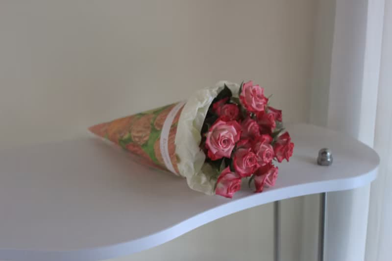 粉紅泡泡 Pink Bubble 迷你玫瑰甜筒花束