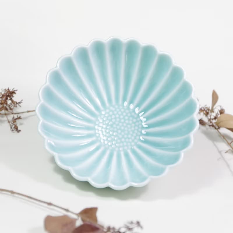 小小菊花瓣碗 - 青瓷 | 母親節禮物