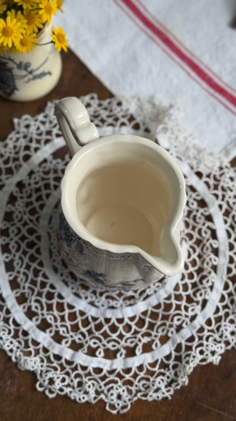 50244-迷人法國Sarreguemines AGRESTE 牛奶壺