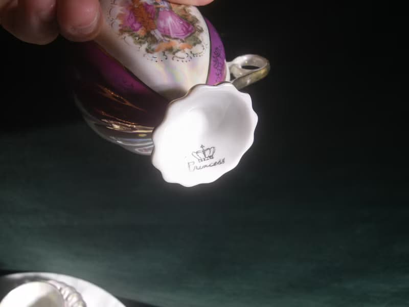 【老時光 OLD-TIME】早期歐美風格古典精美茶具組(一杯一盤為一組