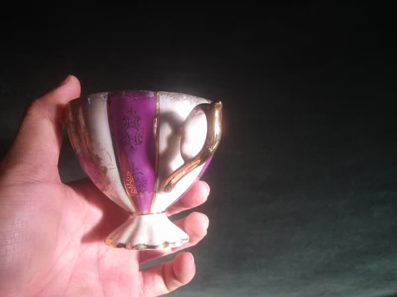 【老時光 OLD-TIME】早期歐美風格古典精美茶具組(一杯一盤為一組