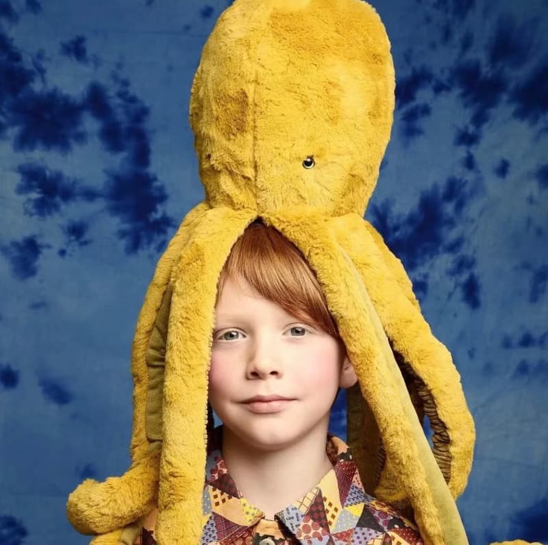 法國  Moulin Roty 童話大章魚 69cm