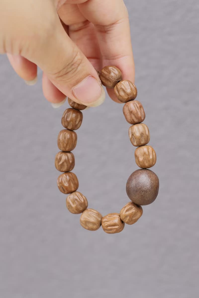 壹染指香品 | 木樨香 百香籽紋 福字珠  | 一物一圖 愉悅舒暢