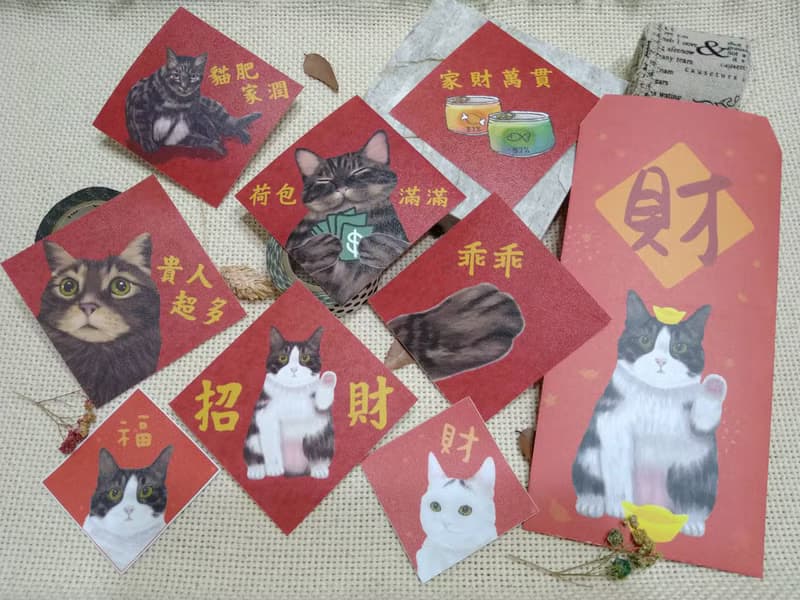 白貓啤酒-防水車貼-行李箱貼紙-賓士貓貓咪_貓咪_防水貼紙