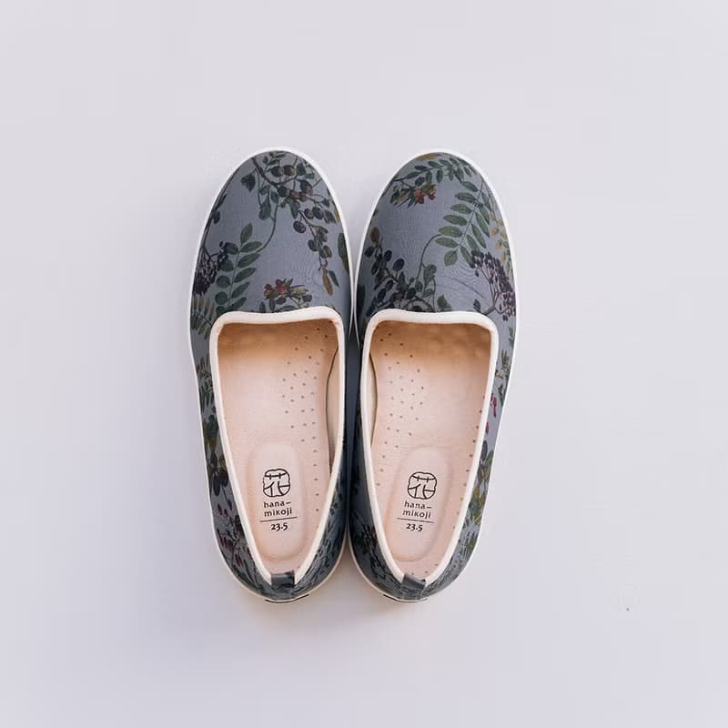 【樂芙日】郁子之實 日本花布  寬楦舒適 好穿脫