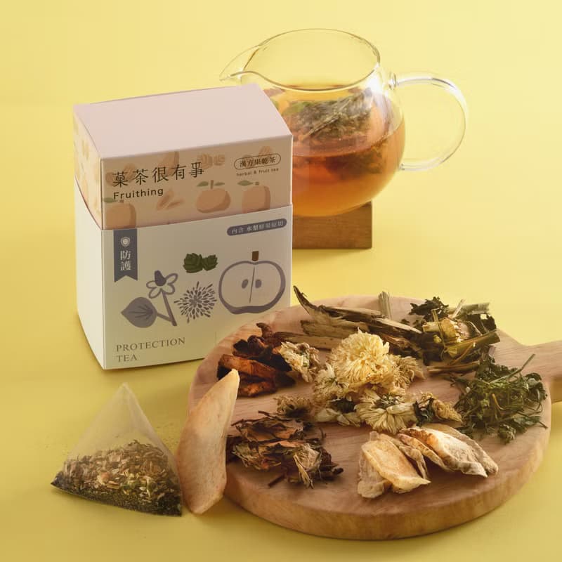 提升防護【菓茶很有事】清潤防護茶 5入 / 無咖啡因 / 漢方養生茶