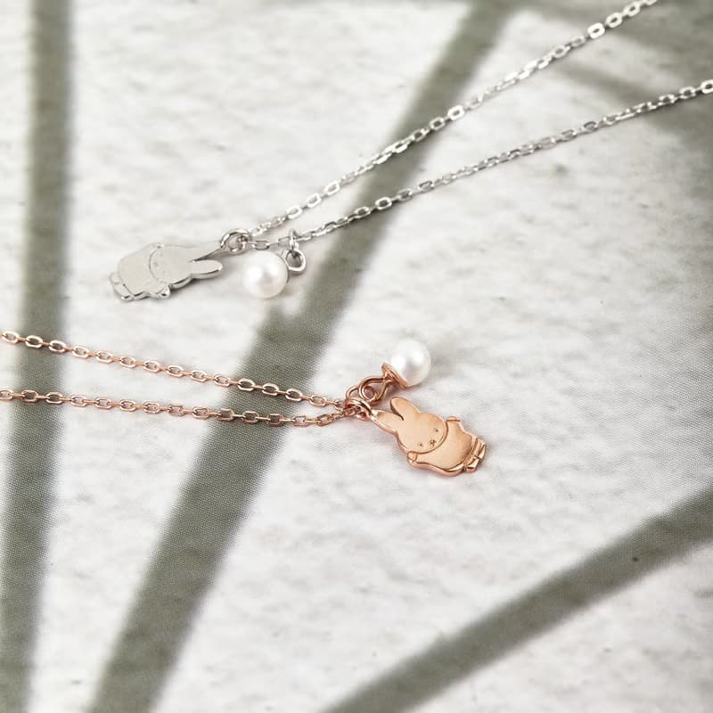 【Pinkoi x miffy】Miffy and Melanie項鏈(擊掌)