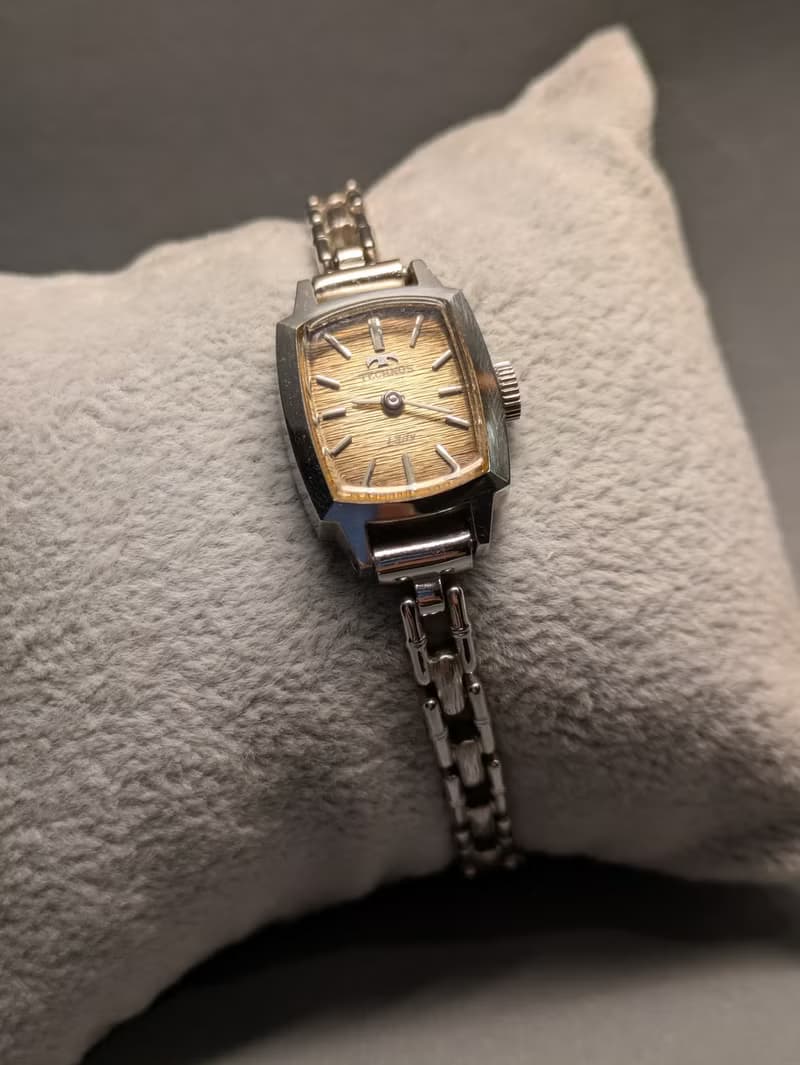 TECHNOS 女仕機械古董錶