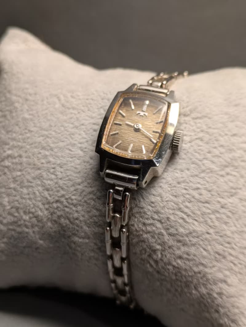 TECHNOS 女仕機械古董錶